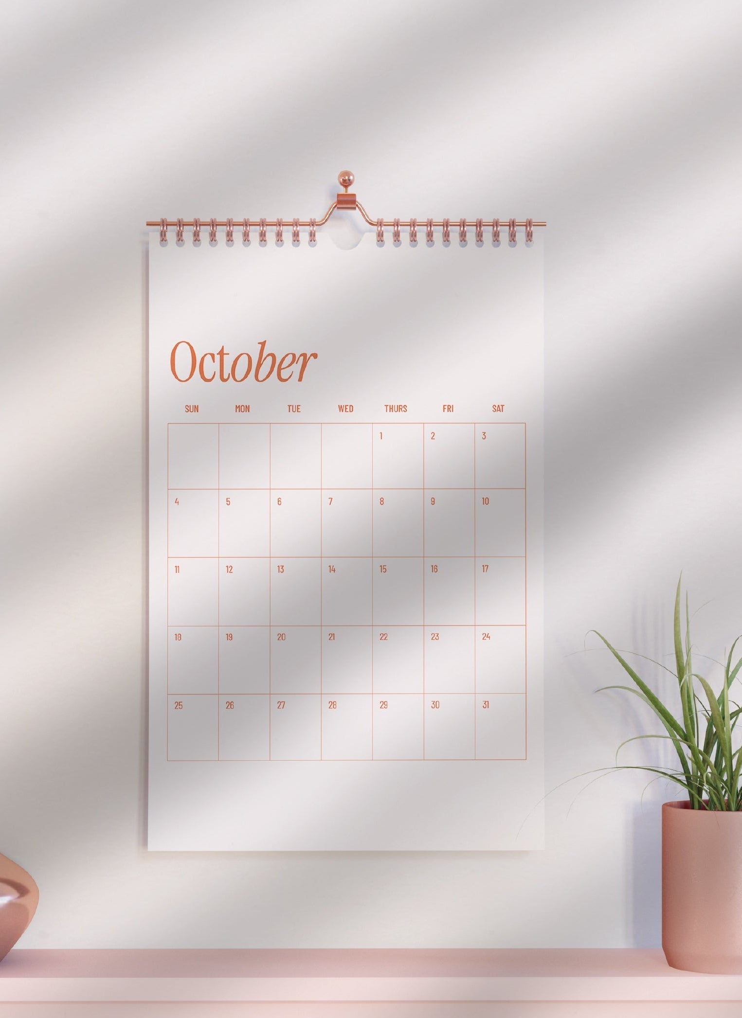 The Classic Grid 2026 Wall Calendar