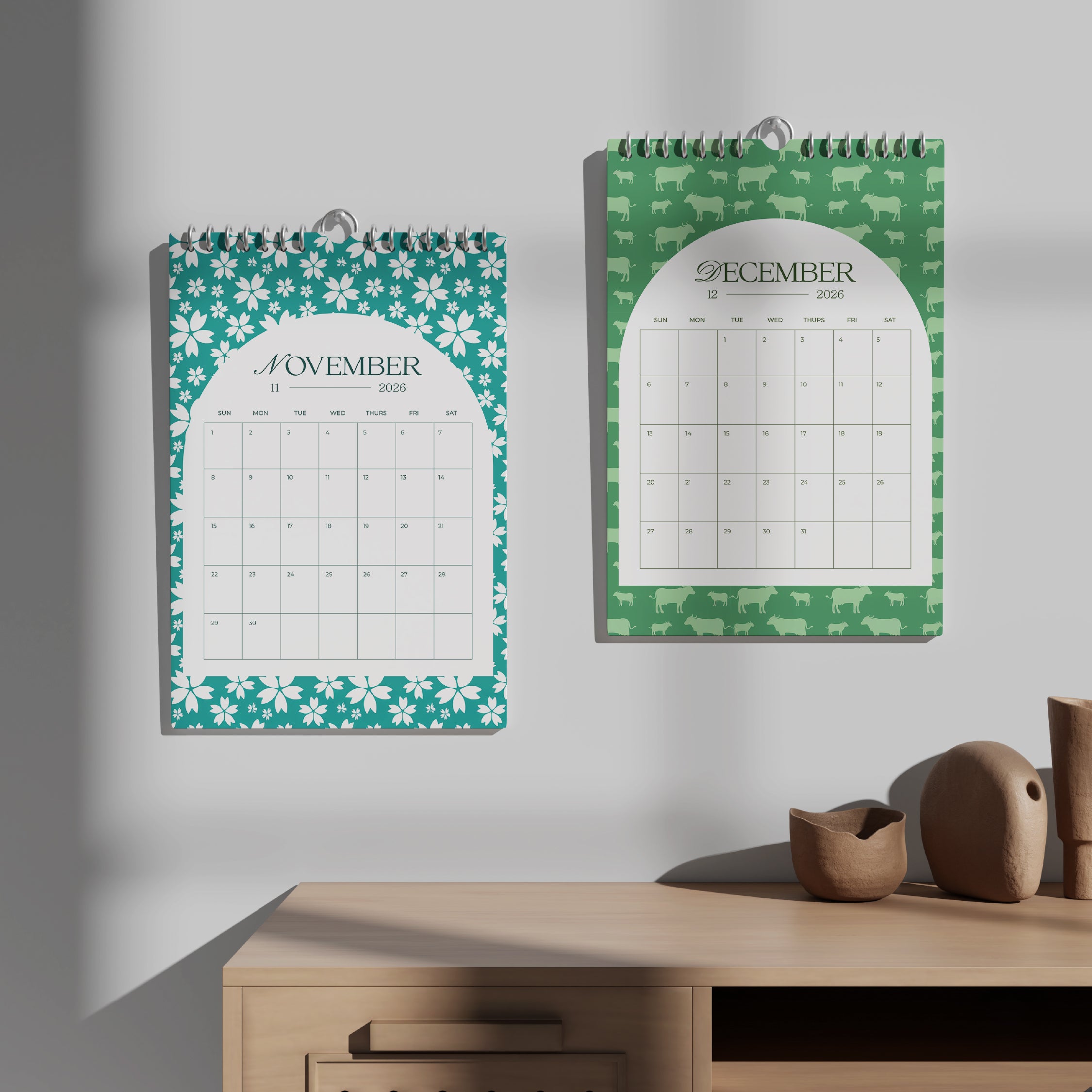 The Graphiq 2026 Wall Calendar