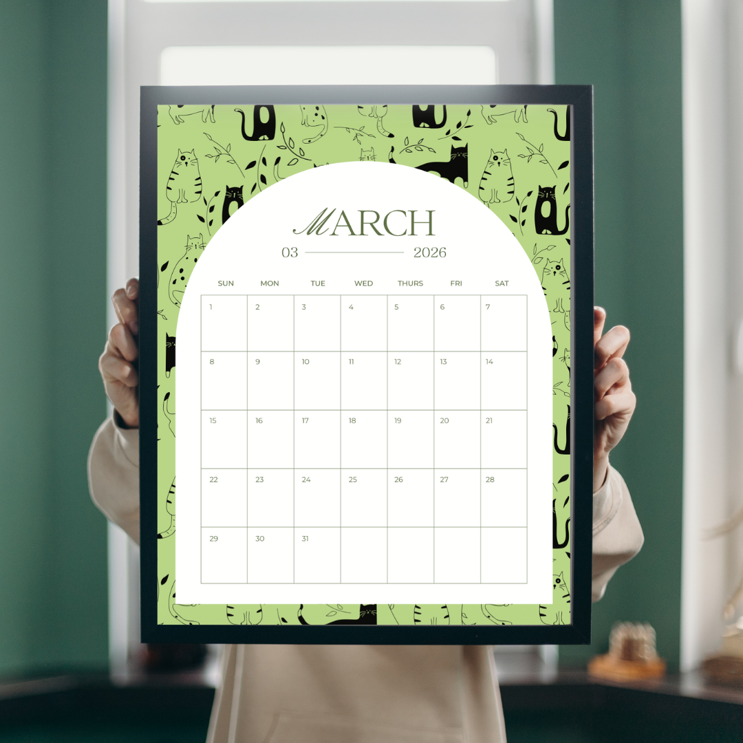 The Graphiq 2026 Wall Calendar